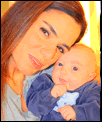 Marina Calabró y su beba en Extremista.com.ar