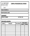 AFIP Formulario