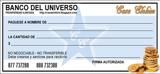 Descargar Cheque de la Abundancia