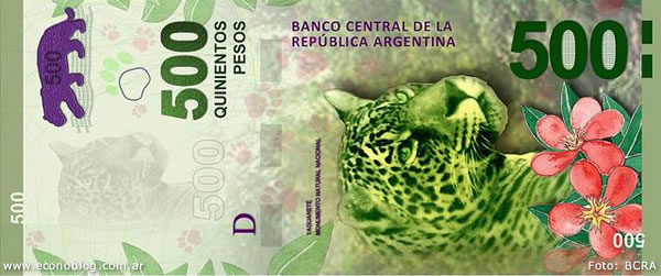 Billete de 500 pesos