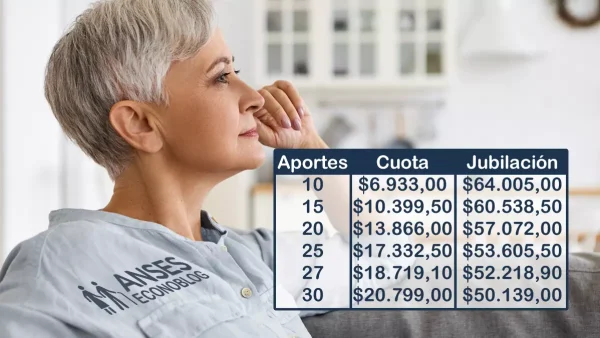 Montos de las cuotas de la moratoria de Anses