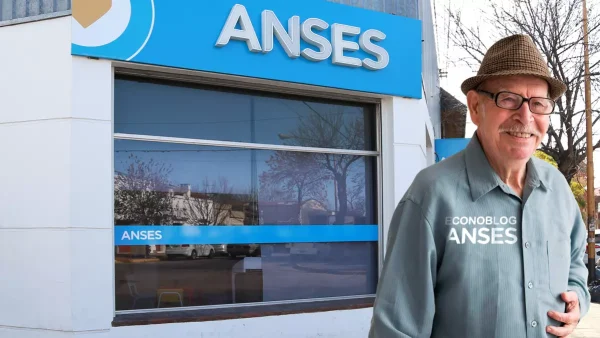 Jubilado en delegación en Anses