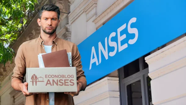 Beneficiario del fondo de desempleo en oficina de Anses
