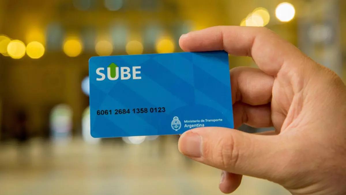 Tarjeta SUBE en los colectivos de Villa Gesell