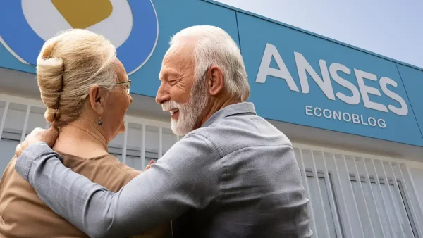 Jubilados contentos en delegación de Anses