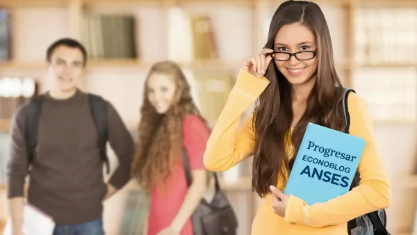 Estudiantes de Progresar con carpeta de Anses