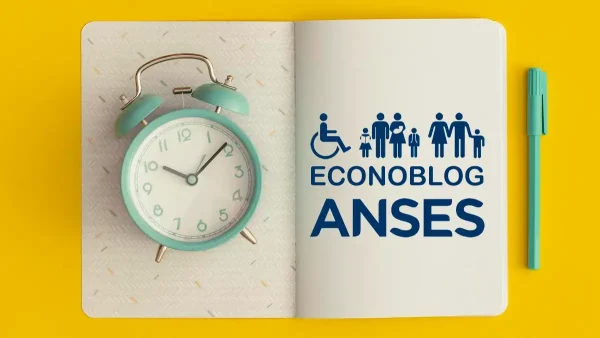 Reloj con cuaderno de Anses para PNC, SUAF y AUH