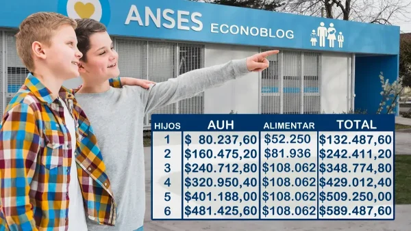 Información de los montos