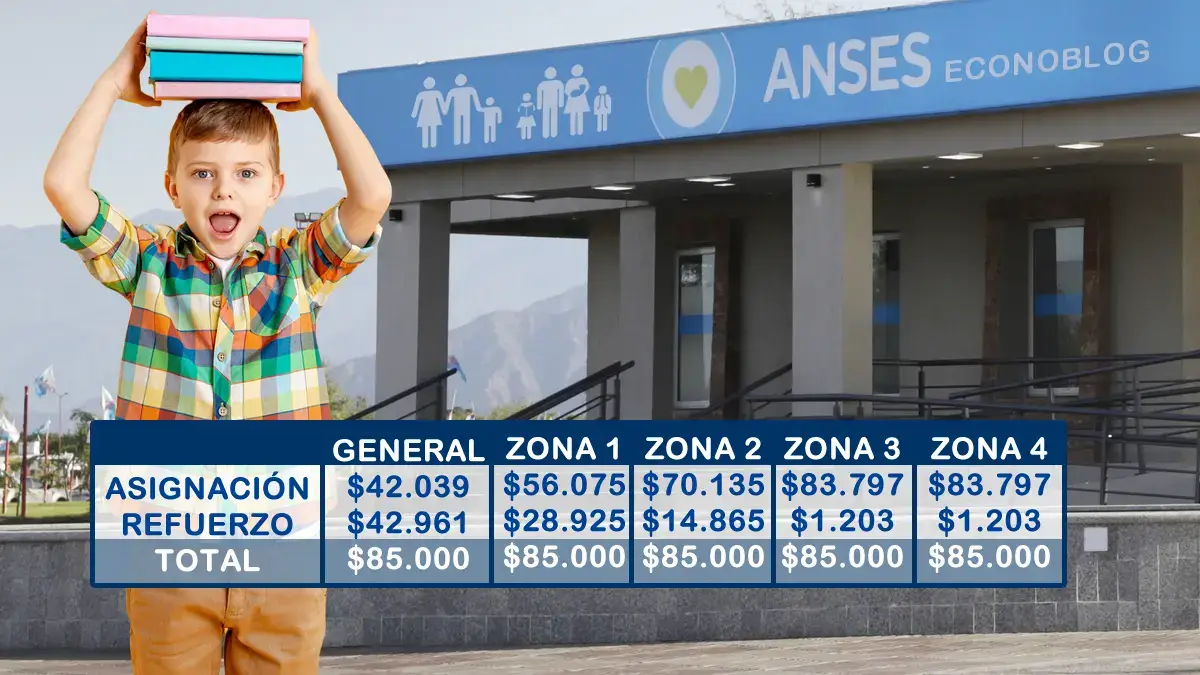 Mi Anses detalló el refuerzo a la Ayuda Escolar para AUH y SUAF
