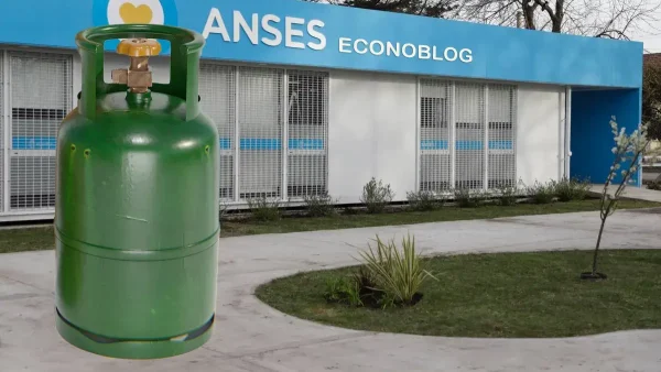 Garrafa verde del Plan Hogar en Anses