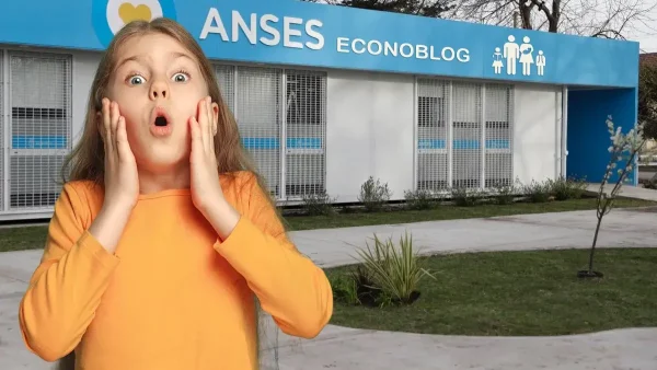 Niña de la AUH sorprendida en Anses