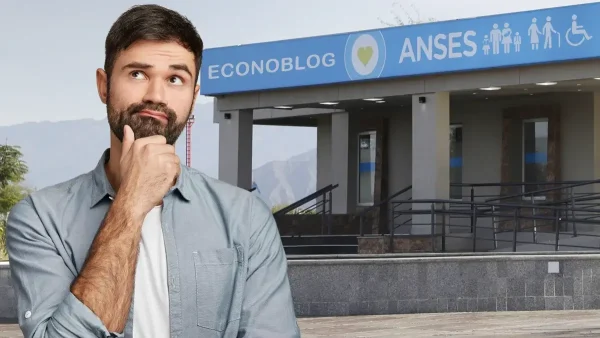Hombre pensando frente a Anses