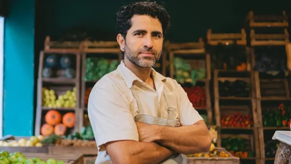 Negocio con un empleado de comercio