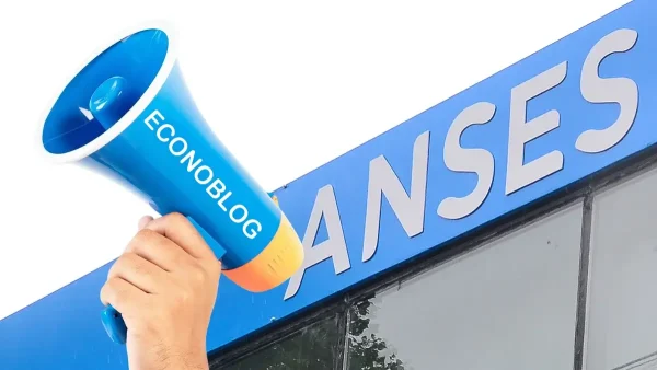 Megáfono en oficina de Anses