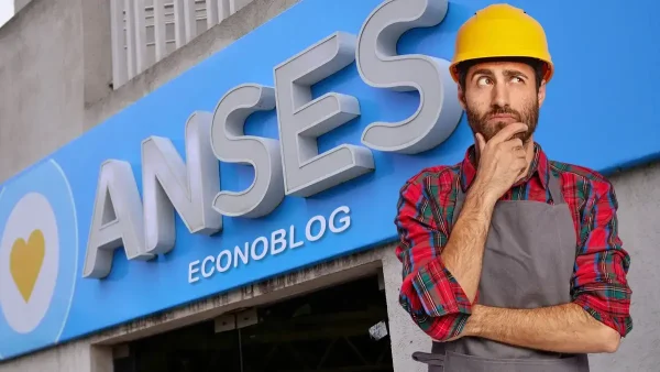 Trabajador pensando en Anses
