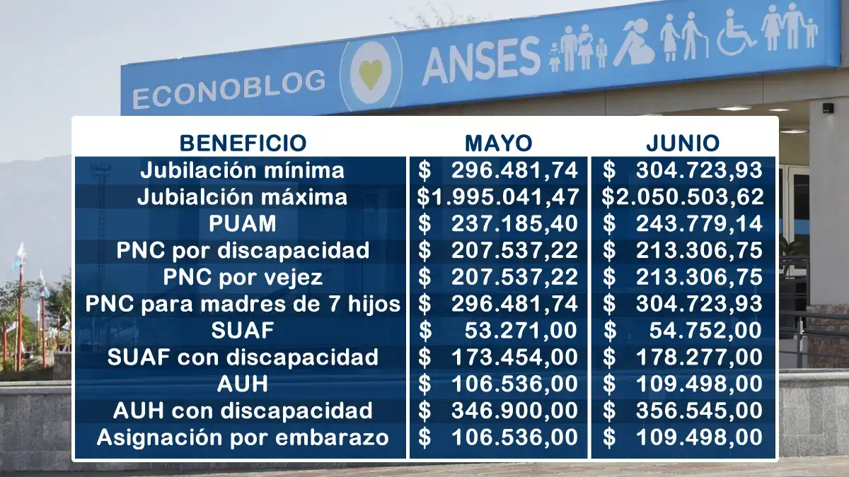 Aclararon que el aumento de Anses será del 2,78% en junio de 2025