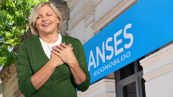 Jubilada de Anses contenta