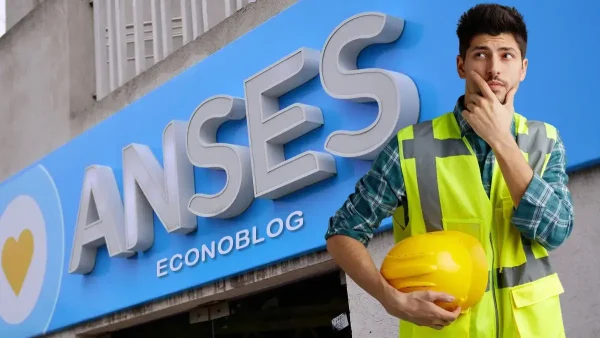 Trabajador pensando en Anses