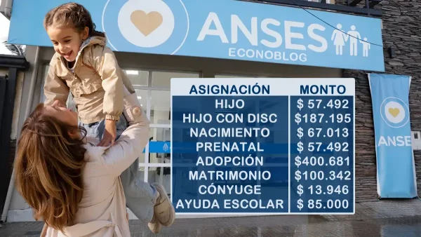 Nuevos montos estimativos del SUAF