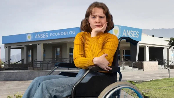 Beneficiaria de PNC pensando en Anses