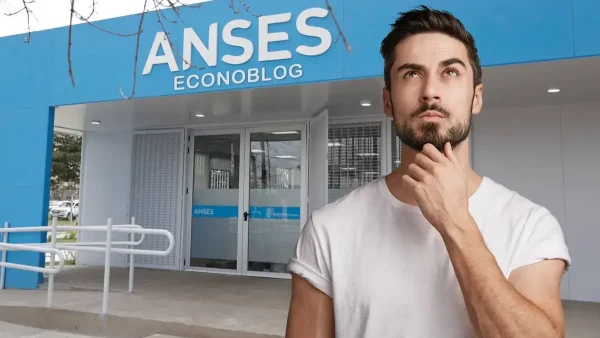 Hombre pensando en Anses