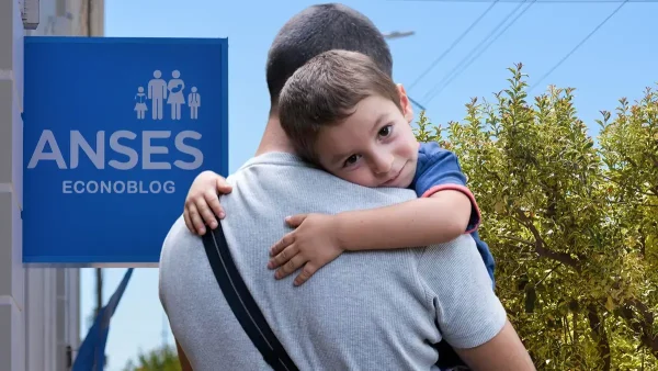 Padre de la AUH en Anses