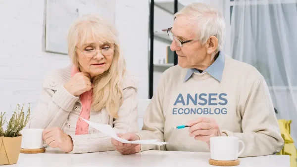 Jubilados de Anses pensando