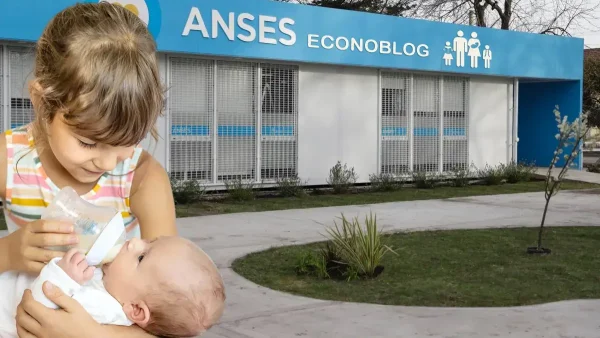 Bebé de la AUH en Anses