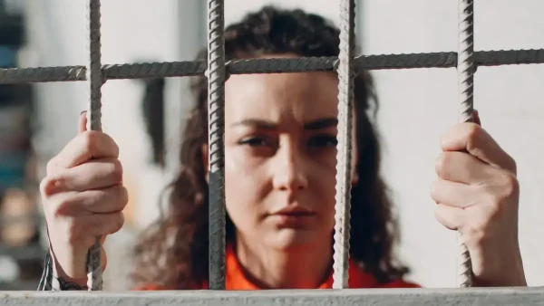 Delincuente en la cárcel