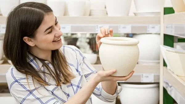 Emprendedora en su negocio