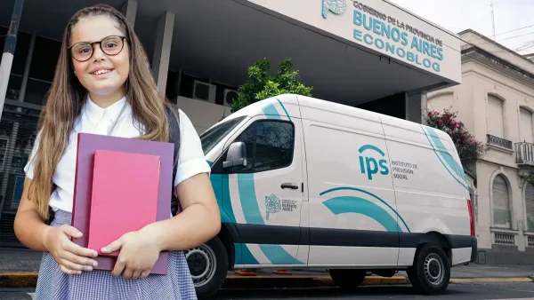Estudiante en oficina del IPS