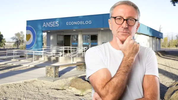 Jubilado pensando en Anses