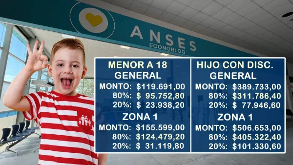 AUH en noviembre de 2025