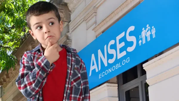 Titular de AUH pensando en Anses