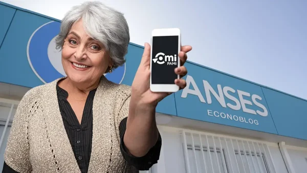 Jubilada usando Mi PAMI