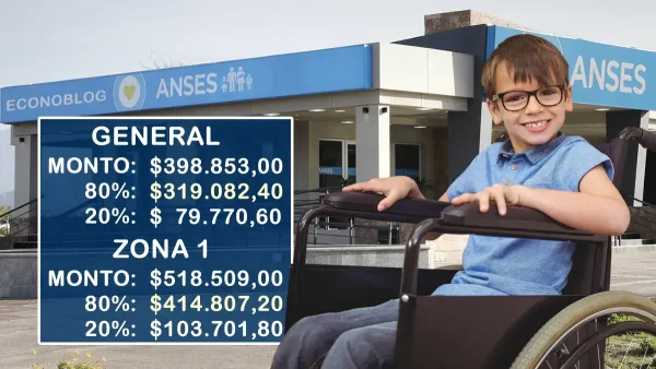 Montos de AUH con discapacidad