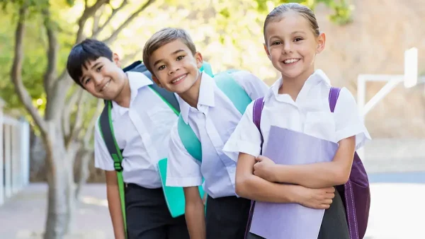 Estudiantes de escuela primaria