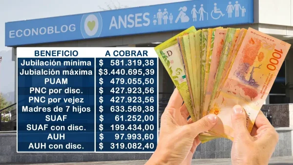 Importes para diciembre