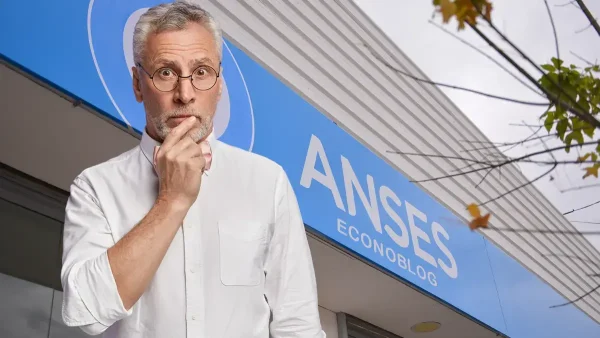 Jubilado pensando en Anses