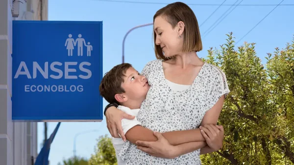 Madre del SUAF en Anses