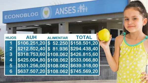Tarjeta Alimentar y AUH