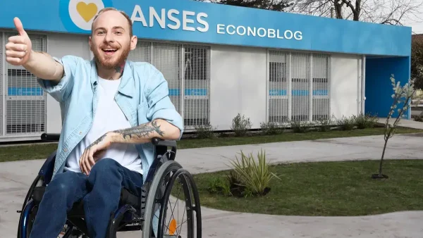 Beneficiario de PNC contento en Anses