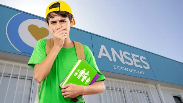 Estudiante de la AUH en Anses