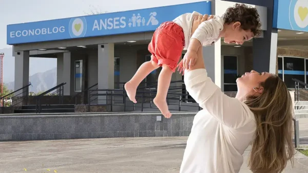 Bebé de la AUH en Anses