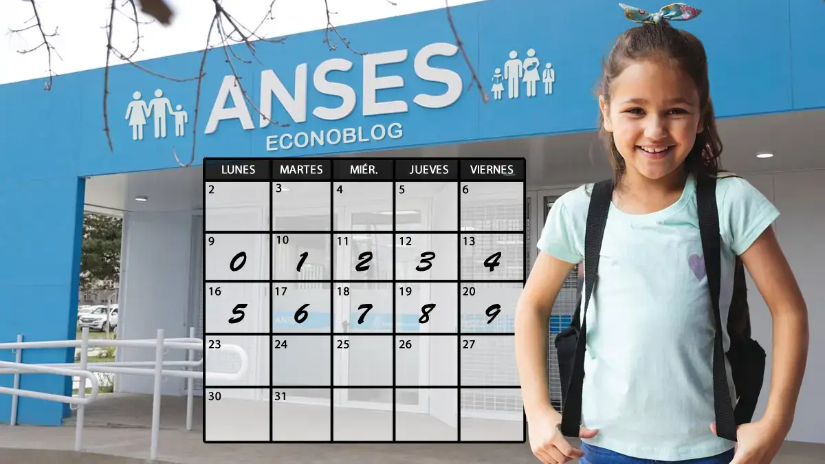 Fechas de pago de Anses de Ayuda Escolar 2026 a AUH y SUAF