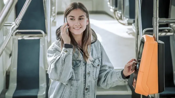 Viajando en colectivo