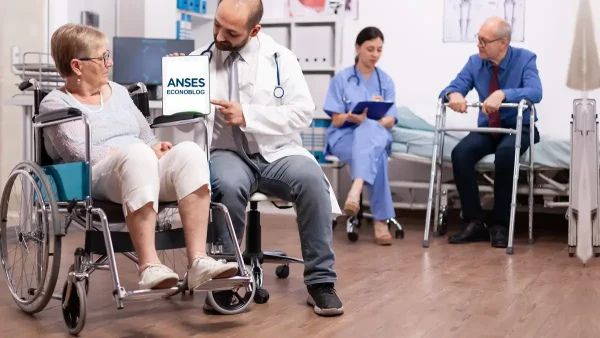 Doctor con titular de PNC de Anses