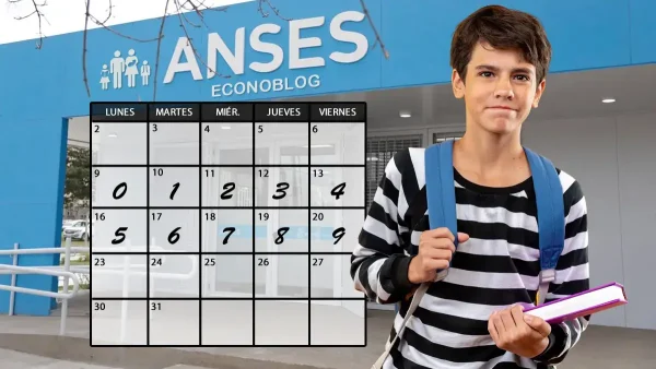 Calendario de AUH en marzo de 2026