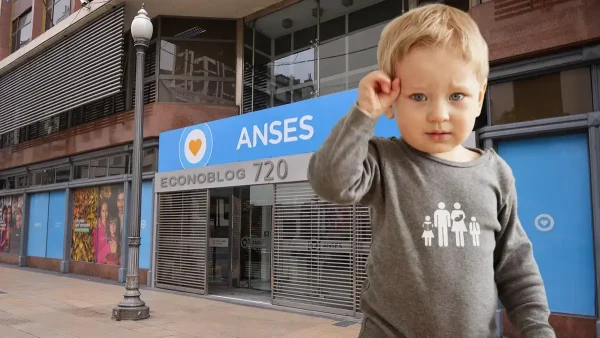 Bebé de la AUH en Anses