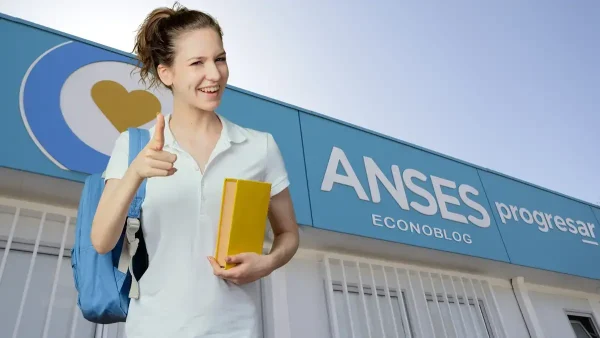 Estudiante de Progresar contenta en Anses
